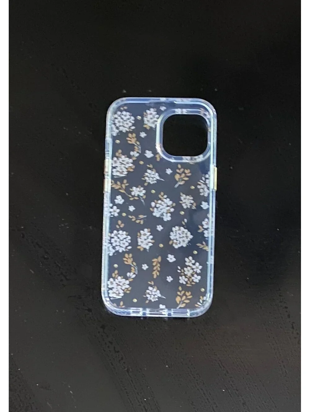 Onn Case for iPhone 16e/15/14/13 Pink Floral with Gems
